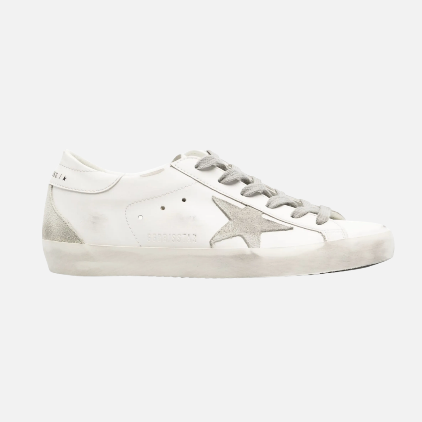 Golden Goose Super-Star Blanc / Gris