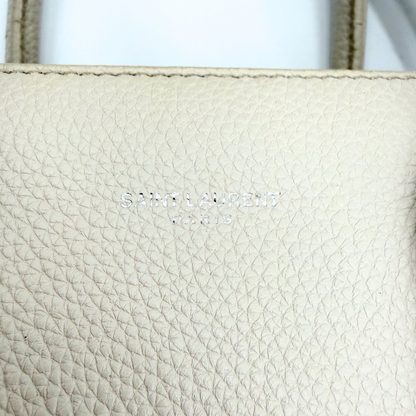 Saint Laurent – Sac de Jour Baby Blanc Cassé