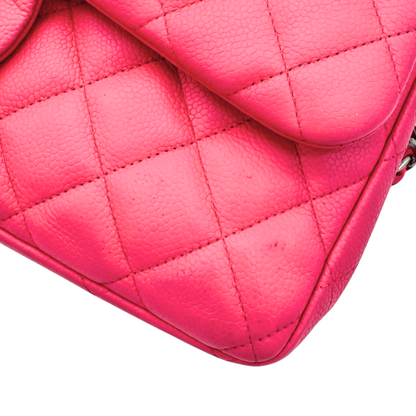 Chanel – Timeless Jumbo Double Flap 30 cm Cuir Caviar Rose
