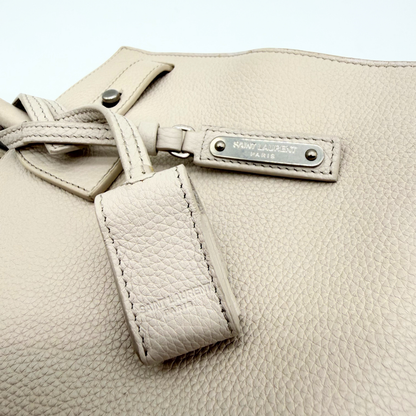 Saint Laurent – Sac de Jour Baby Blanc Cassé