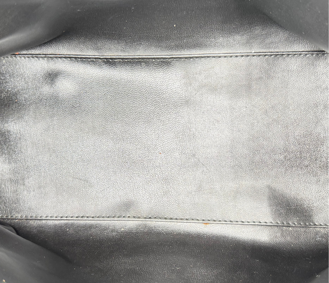 Céline – Sac à main en cuir Bordeaux