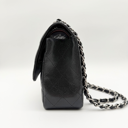 Chanel – Timeless Jumbo Double Flap 30 cm Cuir Caviar Noir