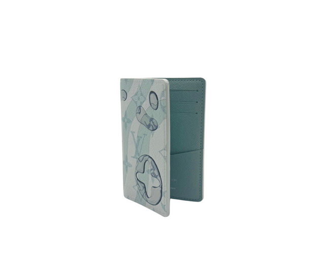 Organizer de poche Louis Vuitton bleu clair