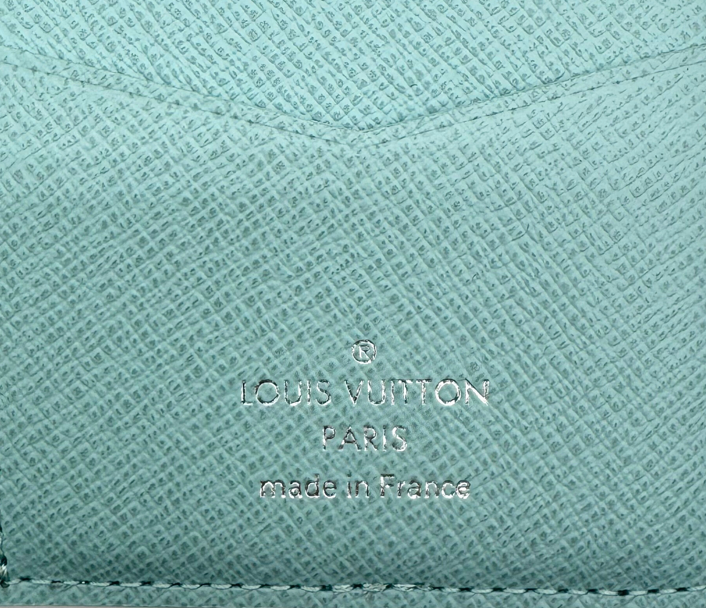 Louis Vuitton Pocket Organizer Crystal Blue