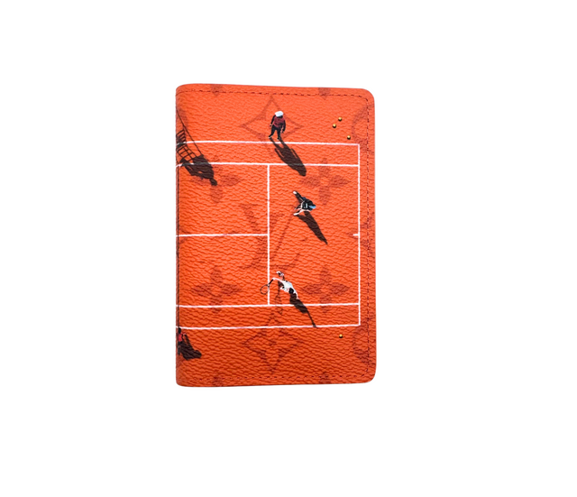 Organiseur de poche Louis Vuitton rouge brique