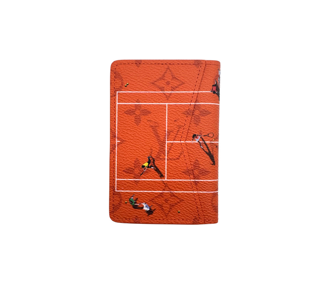 Organiseur de poche Louis Vuitton rouge brique