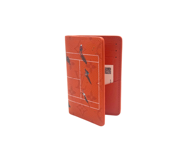 Organiseur de poche Louis Vuitton rouge brique