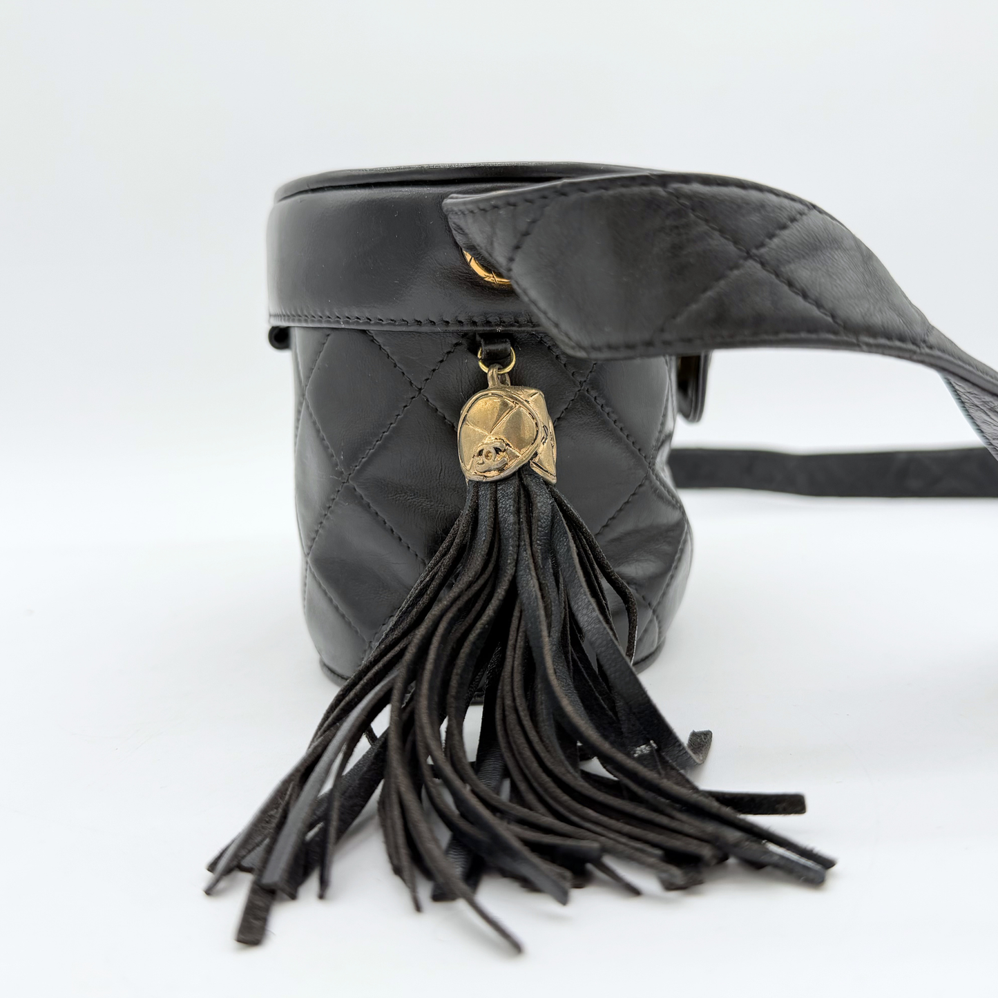 Chanel – Vanity Vintage Cuir Noir