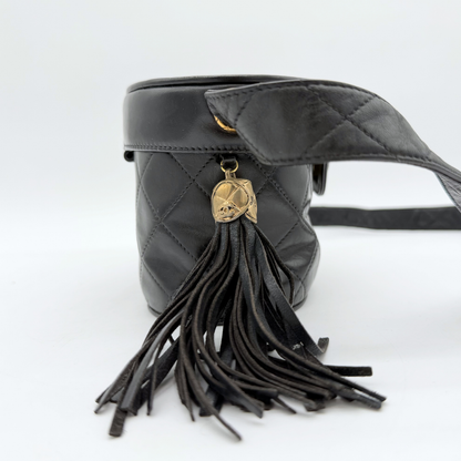 Chanel – Vanity Vintage Cuir Noir