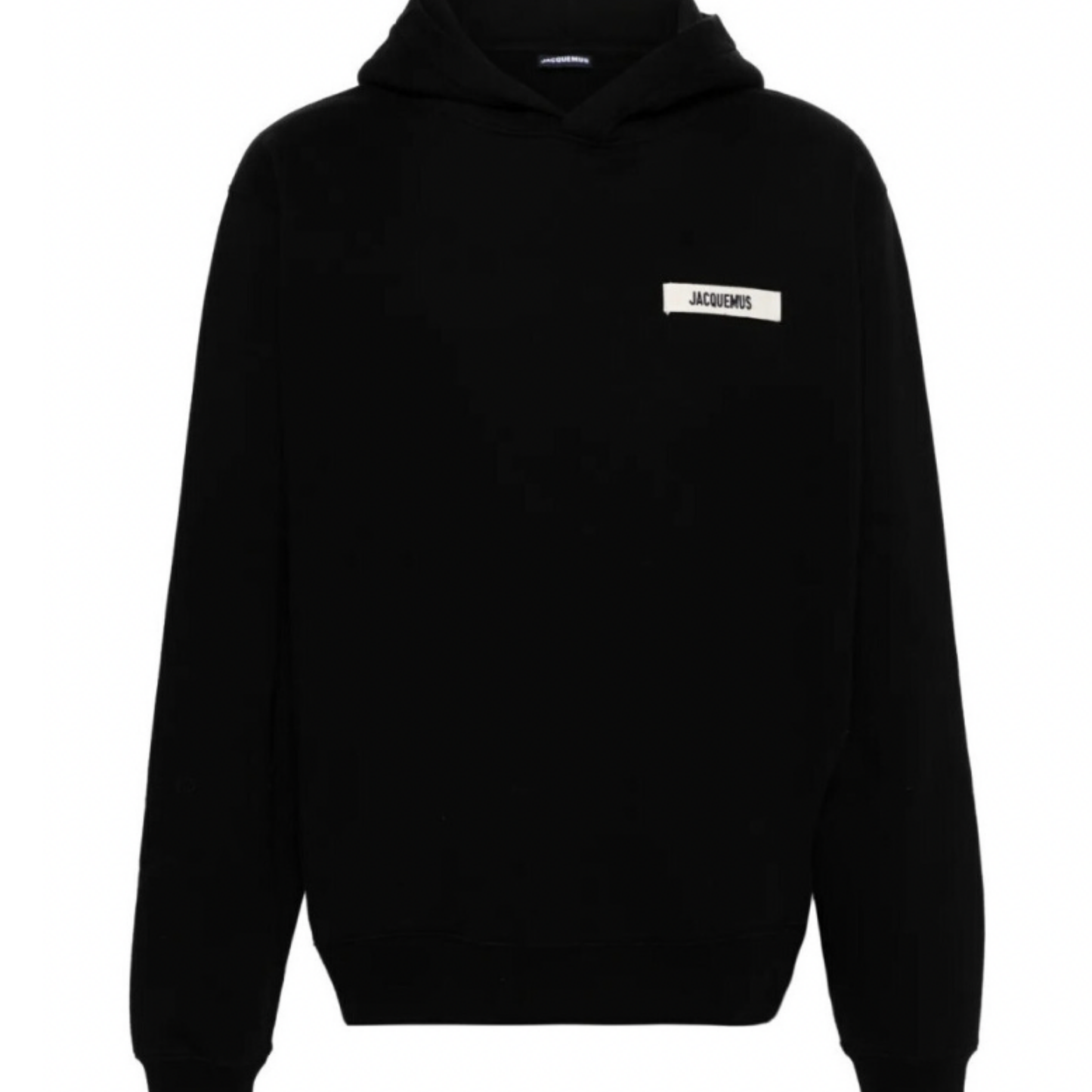 Jacquemus – Hoodie Le Sweatshirt Gros Grain noir