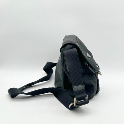 Prada – Sac bandoulière Nylon Noir