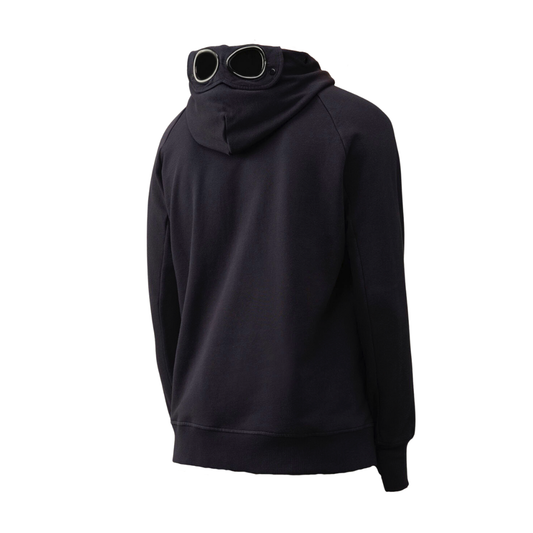 CP Company Felpa con cappuccio Diagonal Raised Fleece Navy