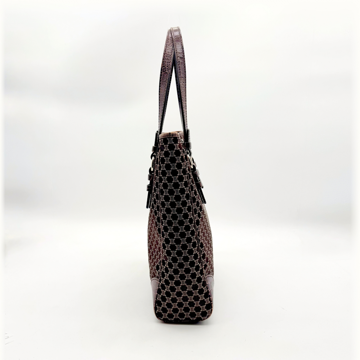 Céline – Cabas Jacquard Brun