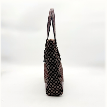 Céline – Cabas Jacquard Brun