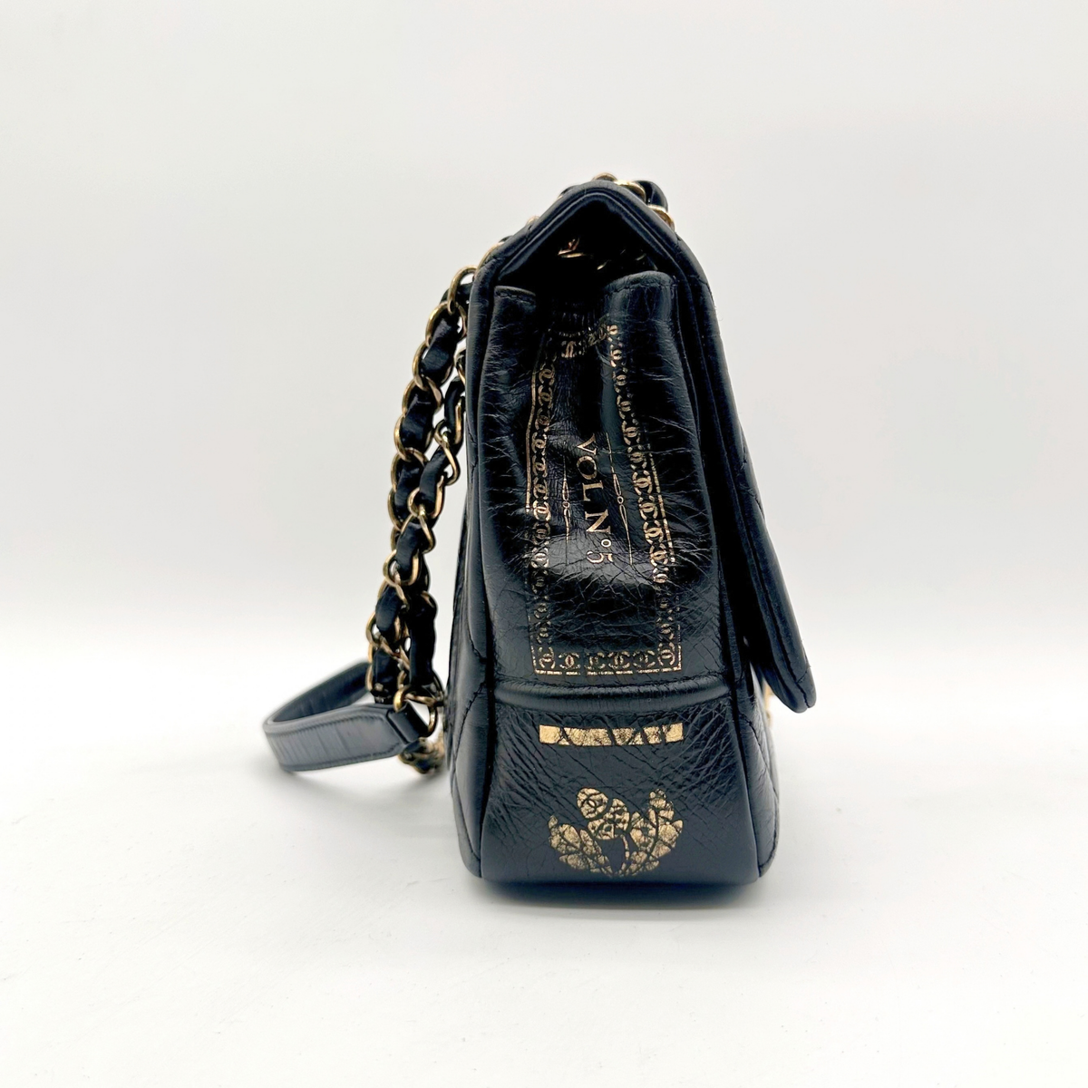 Chanel – Single Flap Agneau Noir