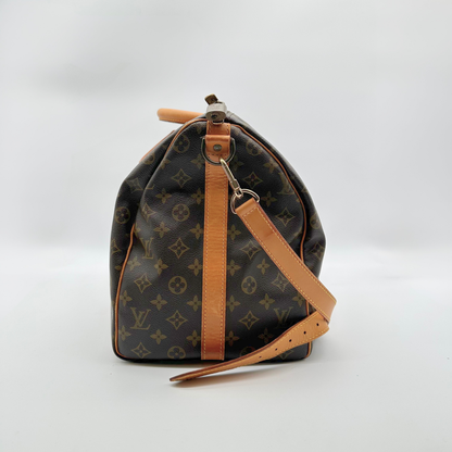 Louis Vuitton Keepall Bandoulière 50 – Sac de Voyage en Toile