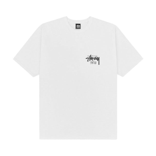 Tee shirt Stussy Blanc Paris