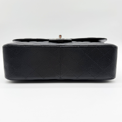 Chanel – Timeless Jumbo Double Flap 30 cm Cuir Caviar Noir