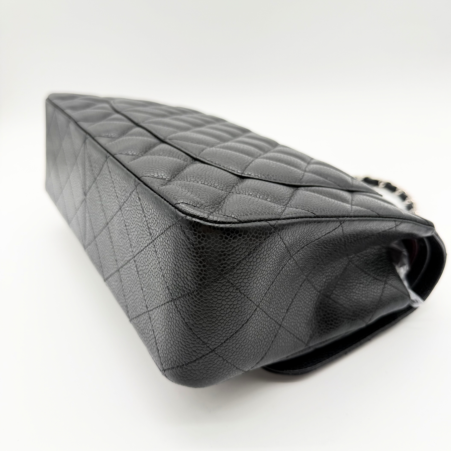 Chanel – Timeless Jumbo Double Flap 30 cm Cuir Caviar Noir