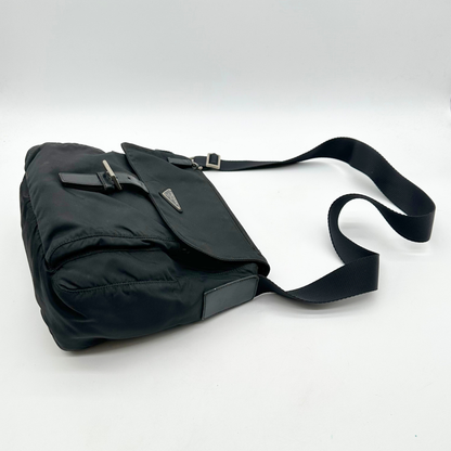 Prada – Sac bandoulière Nylon Noir