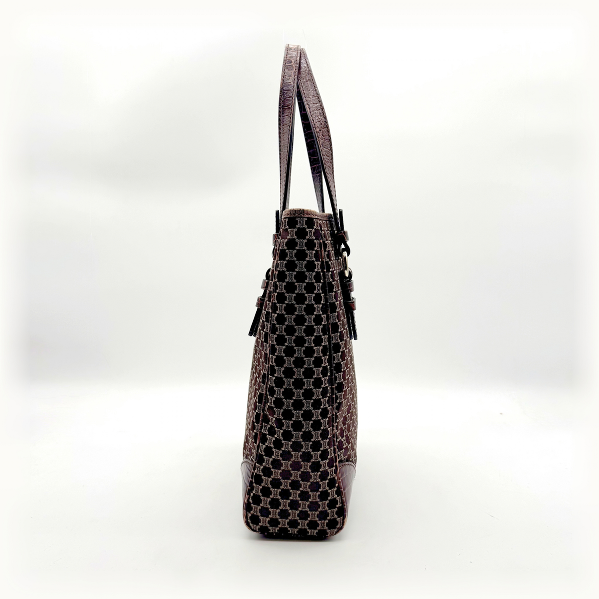 Céline – Cabas Jacquard Brun