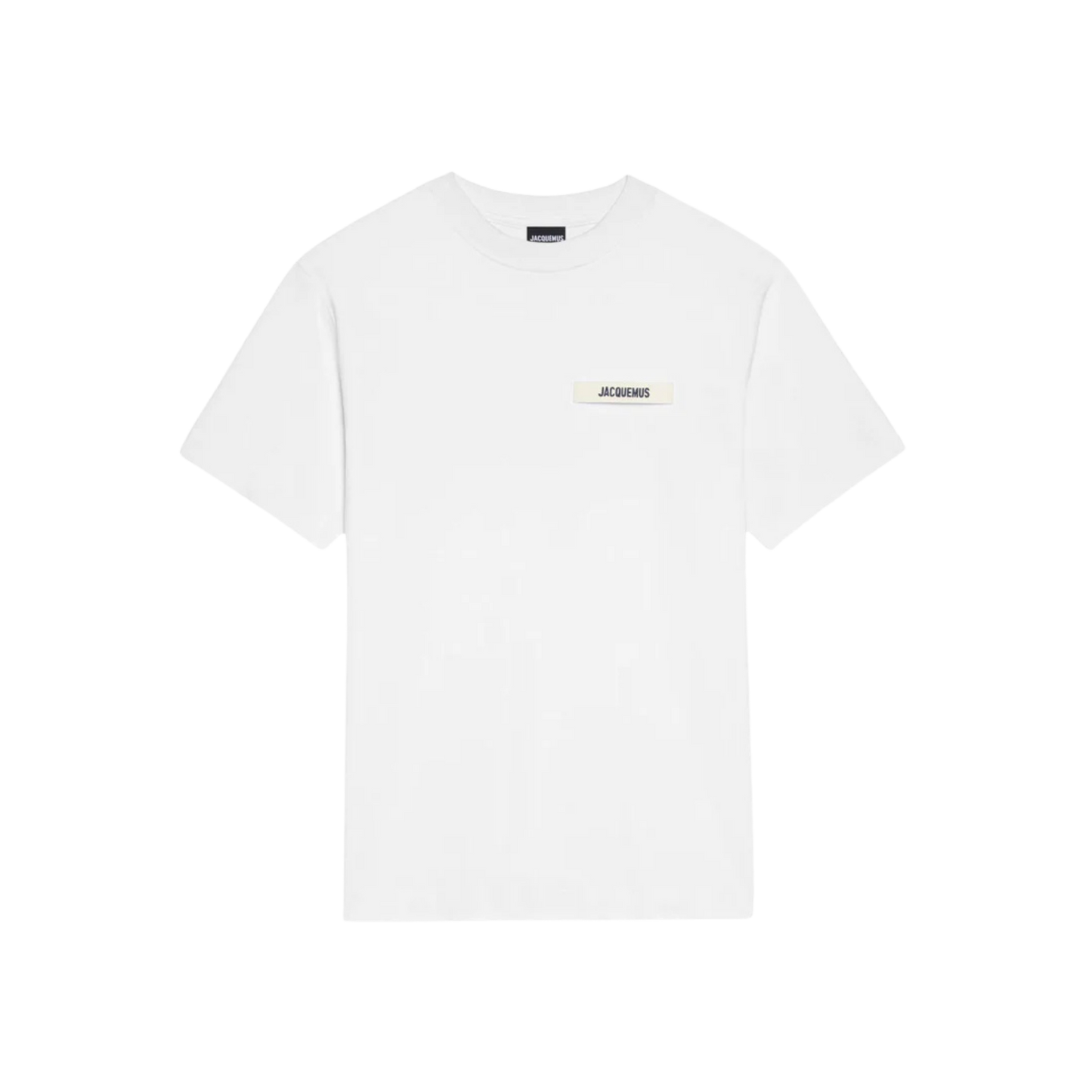 Jacquemus Le T-Shirt Gros Grain Blanc
