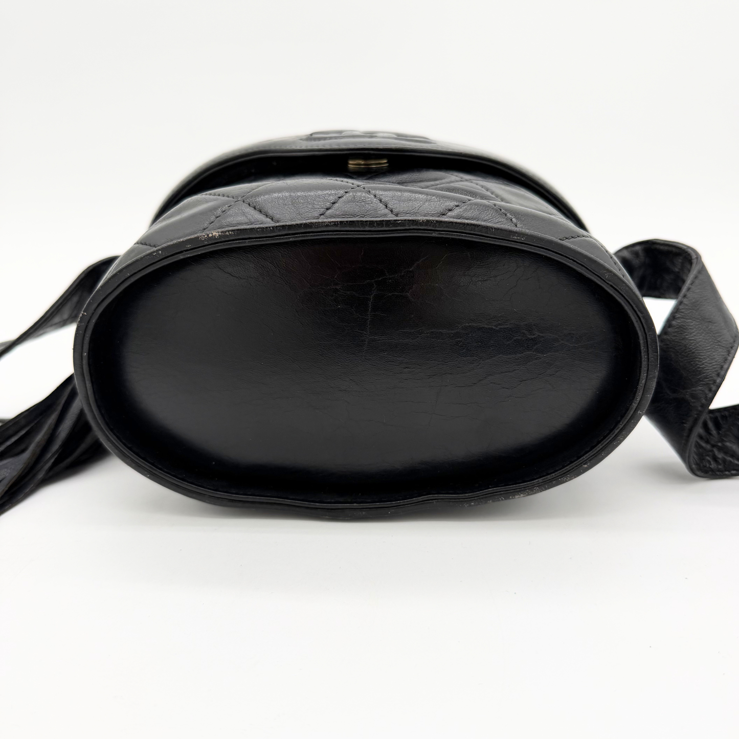 Chanel – Vanity Vintage Cuir Noir