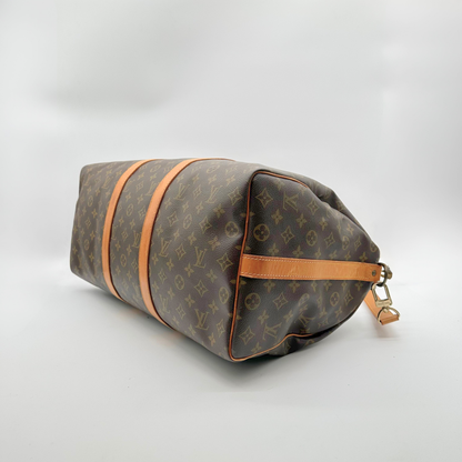 Louis Vuitton Keepall Bandoulière 50 – Sac de Voyage en Toile