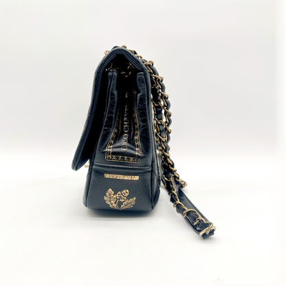 Chanel – Single Flap Agneau Noir