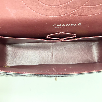 Chanel – Timeless Jumbo Double Flap 30 cm Cuir Caviar Noir