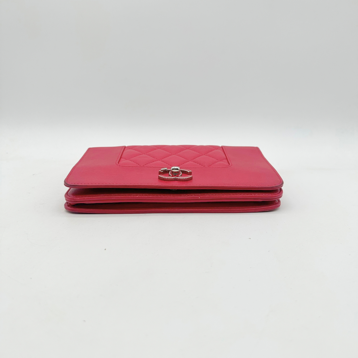 Chanel – Wallet on Chain Cuir Framboise