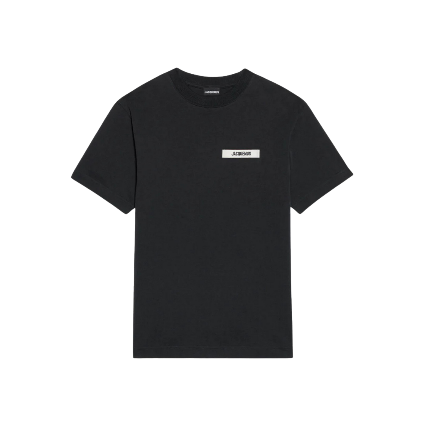 Jacquemus Le T-Shirt Gros Grain Noir
