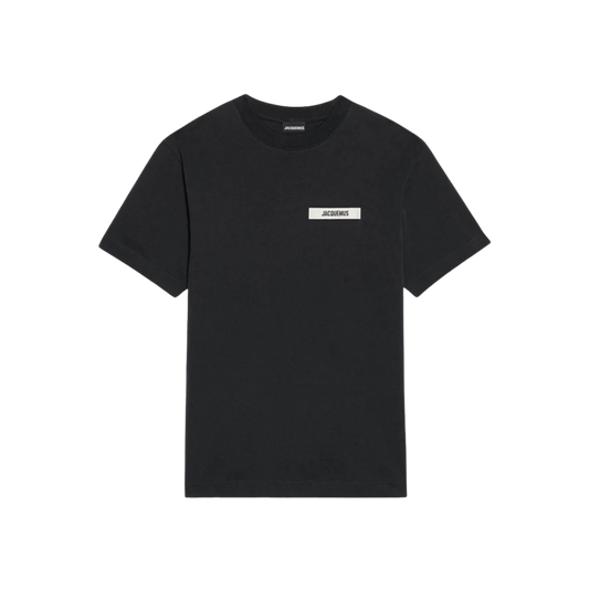 Jacquemus Le T-Shirt Gros Grain Noir