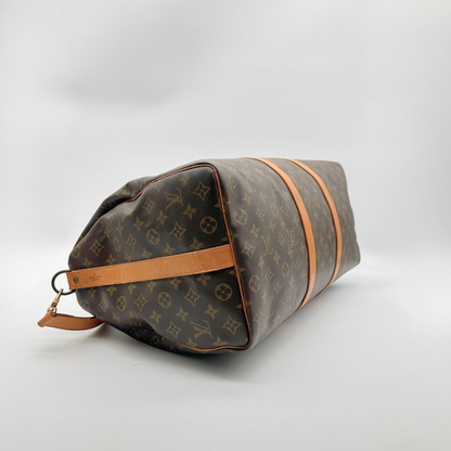 Louis Vuitton Keepall Bandoulière 50 – Sac de Voyage en Toile