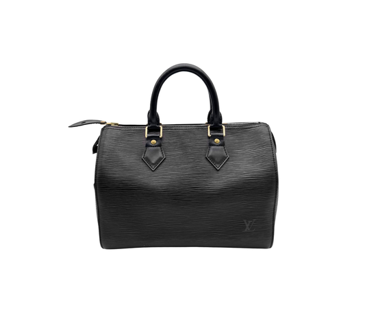 Louis Vuitton – Speedy 25 Épi Noir