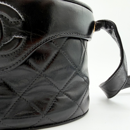 Chanel – Vanity Vintage Cuir Noir
