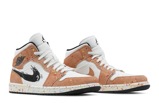 Air Jordan 1 Mid SE Brushstroke