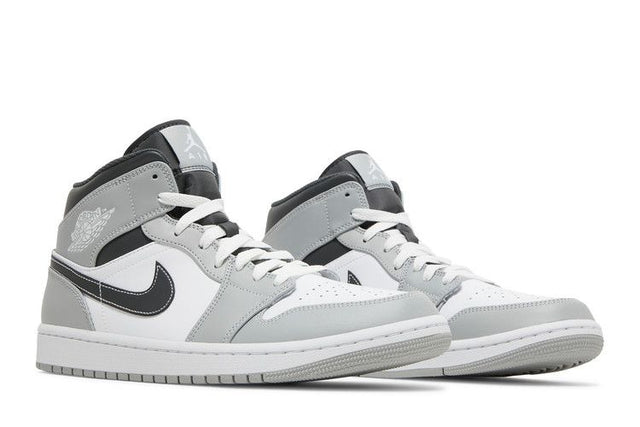 Air Jordan 1 Mid Light Smoke Grey Anthracite
