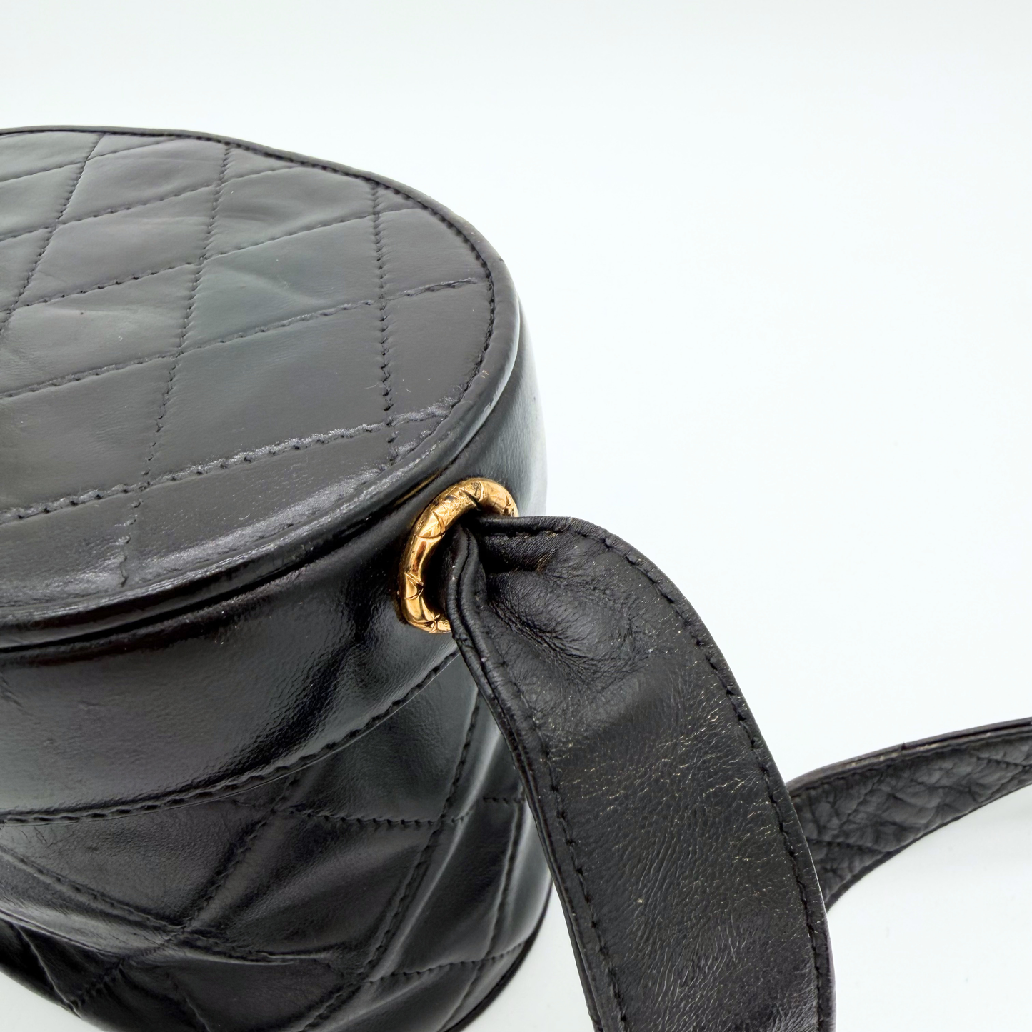 Chanel – Vanity Vintage Cuir Noir