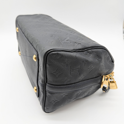 Louis Vuitton – Speedy 30 Empreinte Bleu Marine