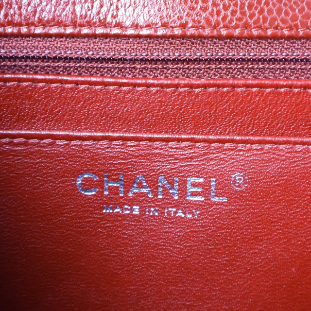 Chanel – Timeless Jumbo Classique Cuir Caviar Rouge Bordeaux