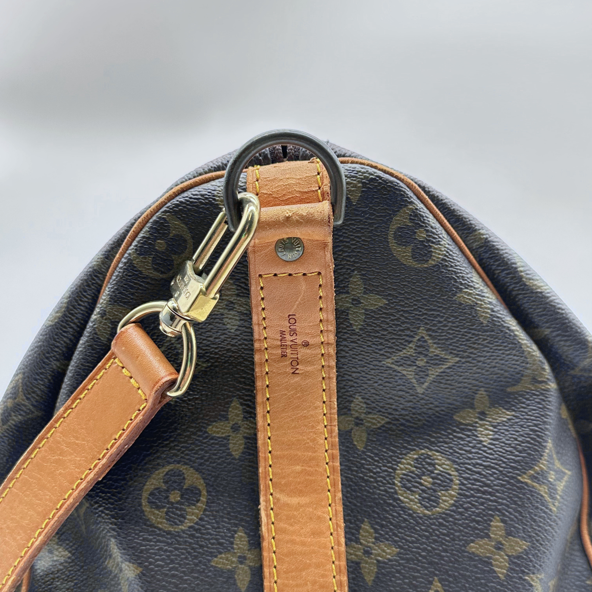 Louis Vuitton Keepall Bandoulière 50 – Sac de Voyage en Toile