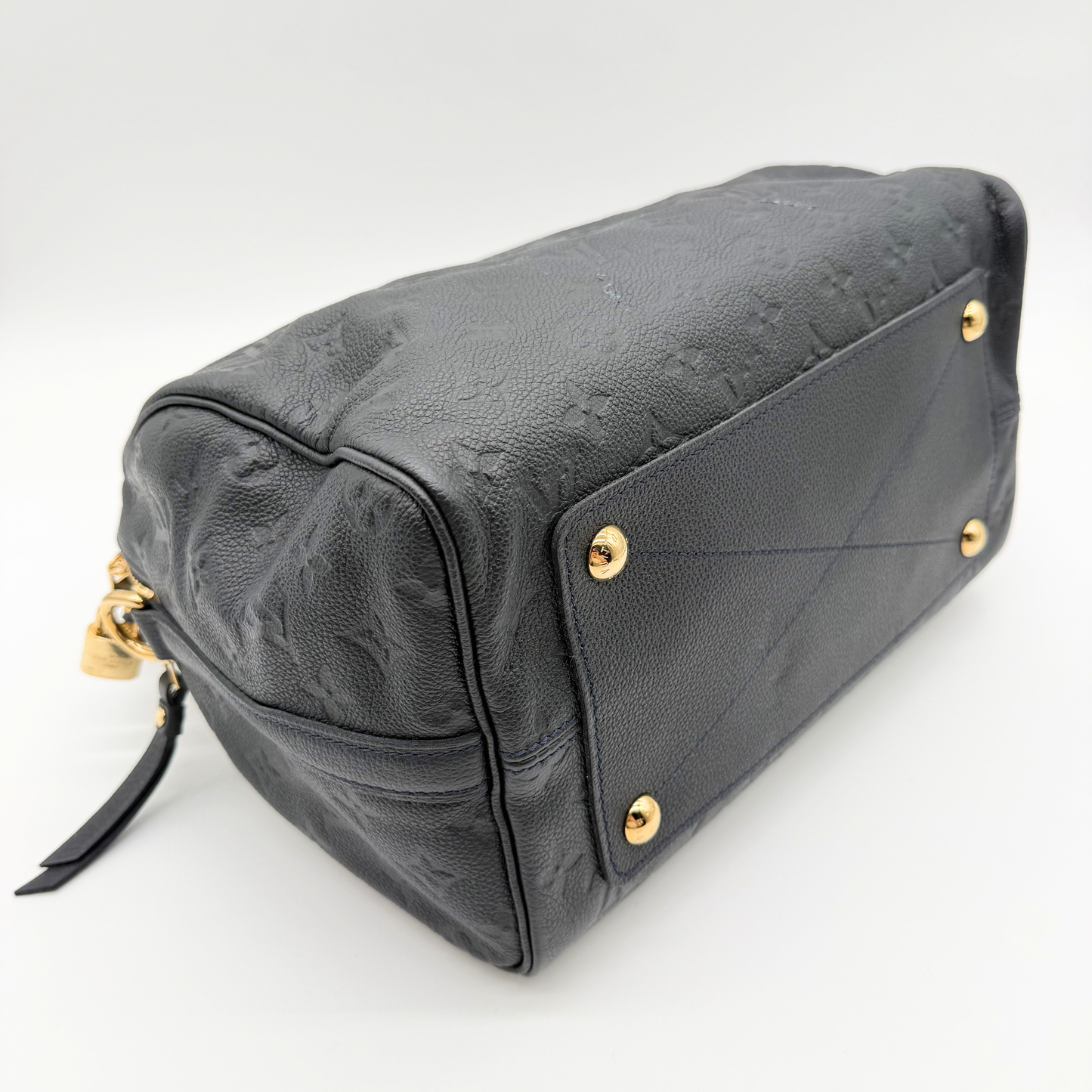 Louis Vuitton – Speedy 30 Empreinte Bleu Marine