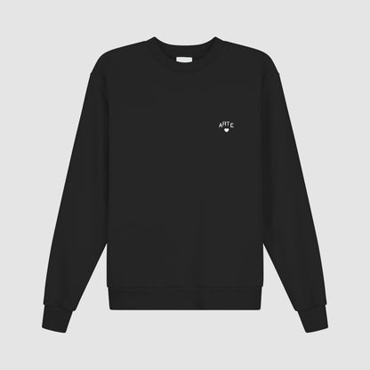 Sweat col rond Cor noir Arte Antwerp
