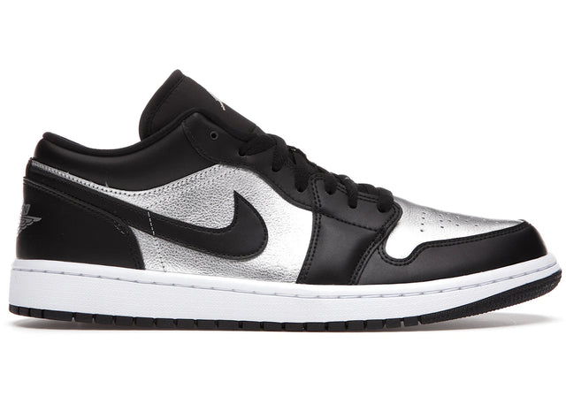 Air Jordan 1 Low SE Black Metallic Silver