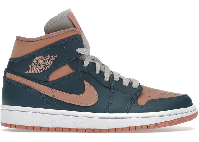 Air Jordan 1 Mid Dark Teal Green