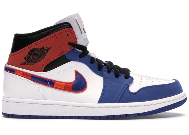 Air Jordan 1 Mid Multicolor Swoosh