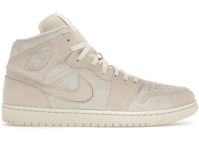 Air Jordan 1 Mid Craft Suede Ivory