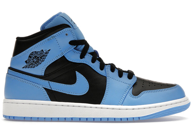 Air Jordan 1 Mid University Black White