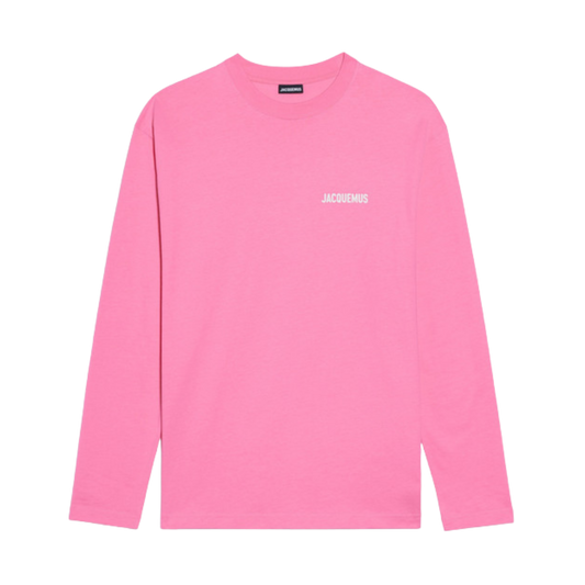 Jacquemus Le T-shirt Manches Longues Rose